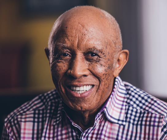 Mack Wilbourn smiling